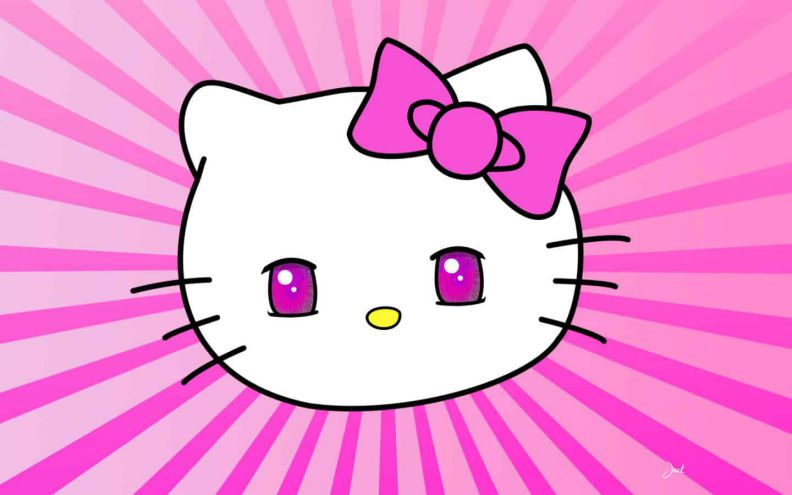 Những hình nền hello kitty cho máy tính - Hình số 1