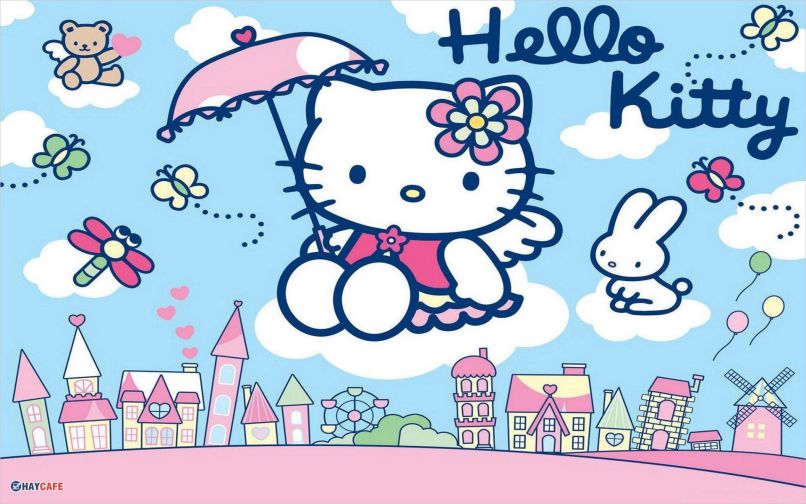 Những hình nền hello kitty cho máy tính - Hình số 10