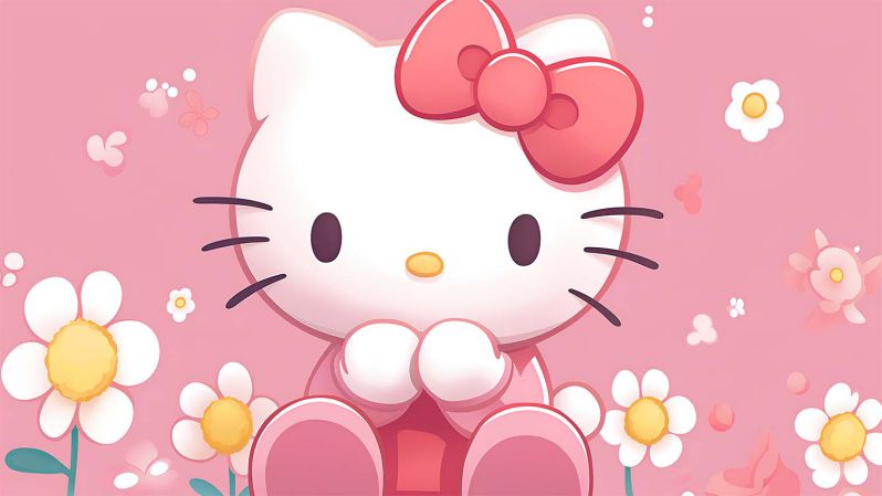 Những hình nền hello kitty cho máy tính - Hình số 4