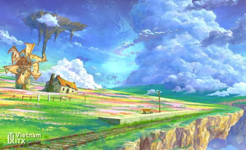 Những hình nền chill cute anime - Hình số 1
