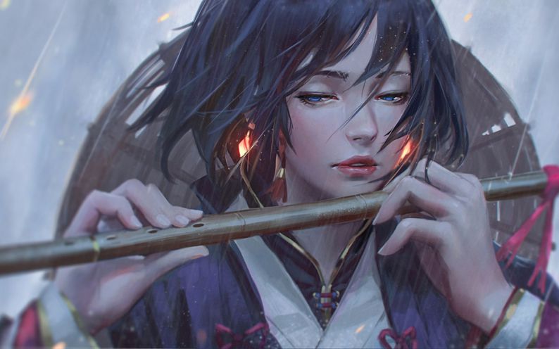 Những hình nền đẹp 3d ngầu anime - Hình số 1