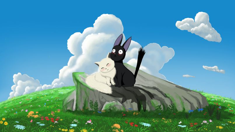 Những hình nền chill cute anime - Hình số 9