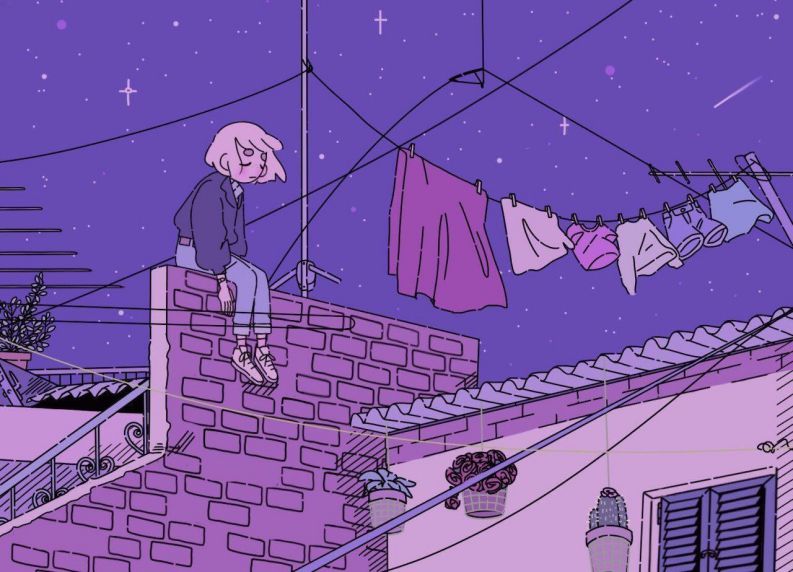 Những hình nền chill cute cho máy tính - Hình số 10