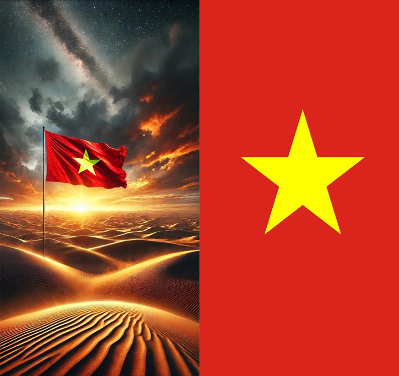 Những hình nền cờ Việt Nam 4k - Hình số 10