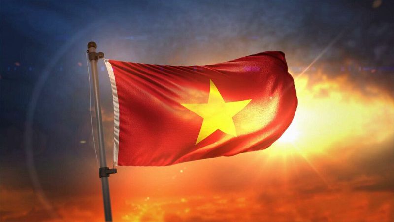 Những hình nền cờ Việt Nam đẹp - Hình số 4