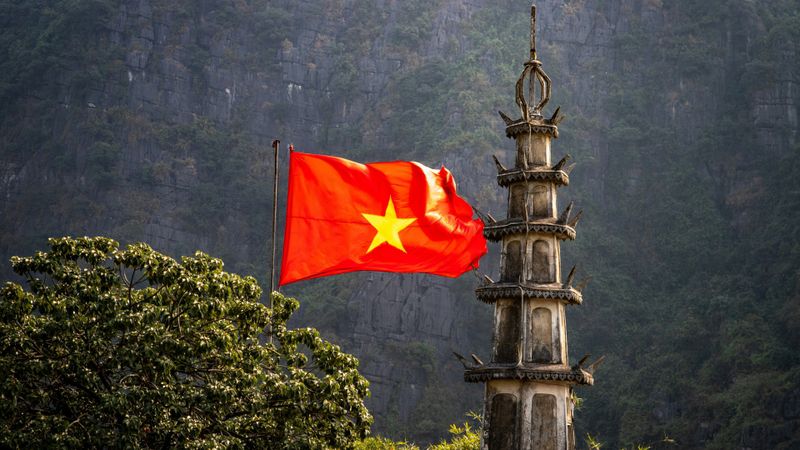 Những hình nền cờ Việt Nam đẹp - Hình số 7