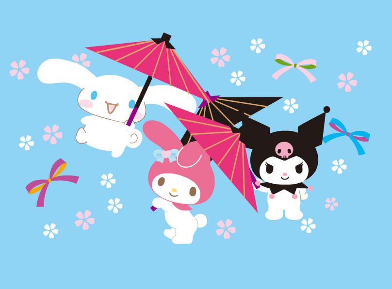 Những kuromi và cinnamoroll - Hình số 1