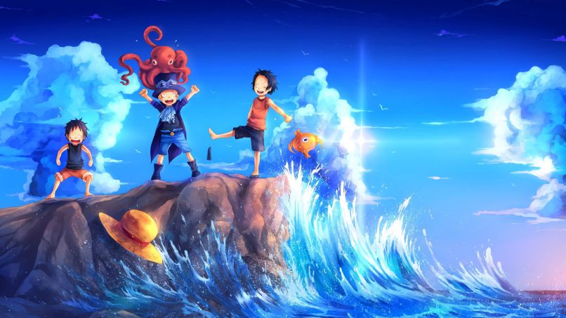 Những hình nền one piece chibi - Hình số 10