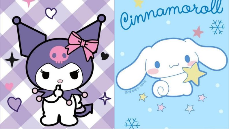Những kuromi và cinnamoroll - Hình số 2