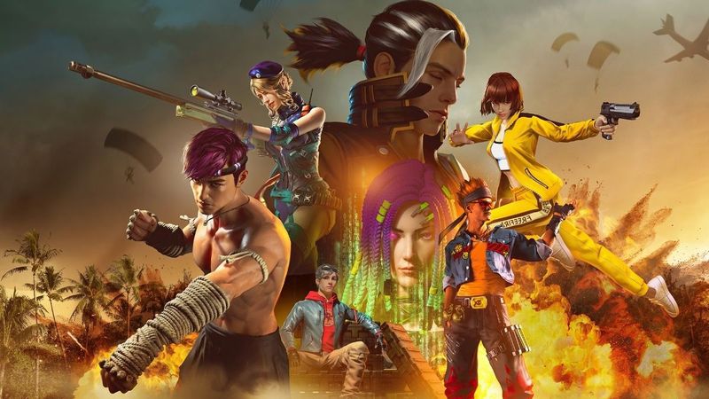 Những hình nền đẹp 3d ngầu free fire - Hình số 5