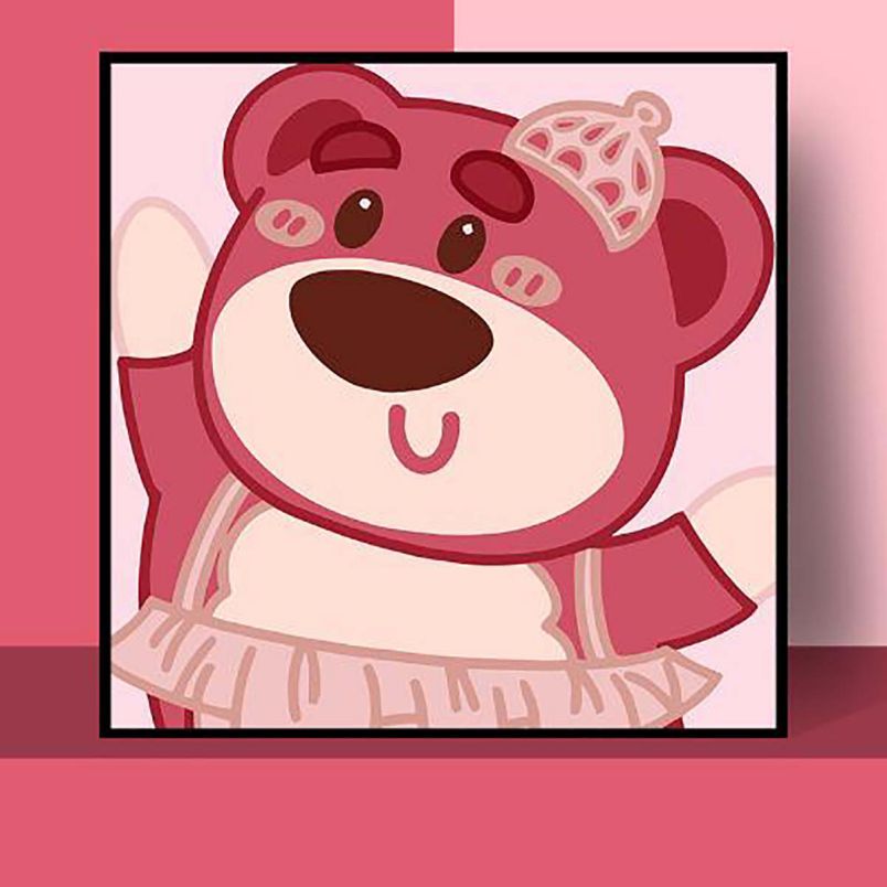 Những hình nền gấu dâu chibi - Hình số 5
