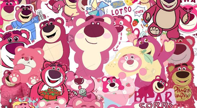 Những hình nền gấu dâu chibi - Hình số 6