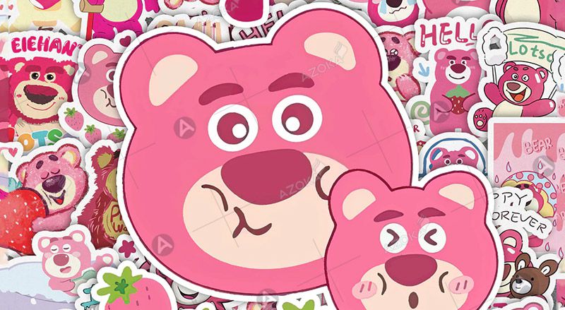 Những hình nền gấu dâu chibi - Hình số 9