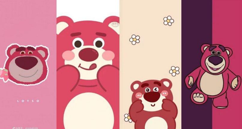 Những hình nền gấu dâu cute pho mai que - Hình số 3