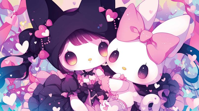 Những hình nền kuromi anime girl - Hình số 9