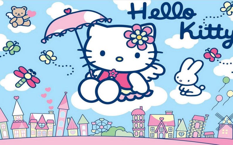Những hình nền hello kitty dễ thương - Hình số 4