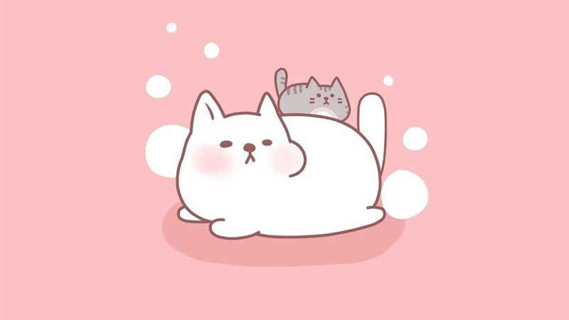 Những hình nền ipad cute màu hồng - Hình số 1