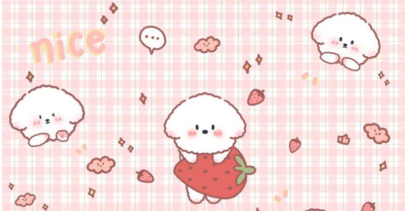 Những hình nền ipad cute màu hồng - Hình số 2