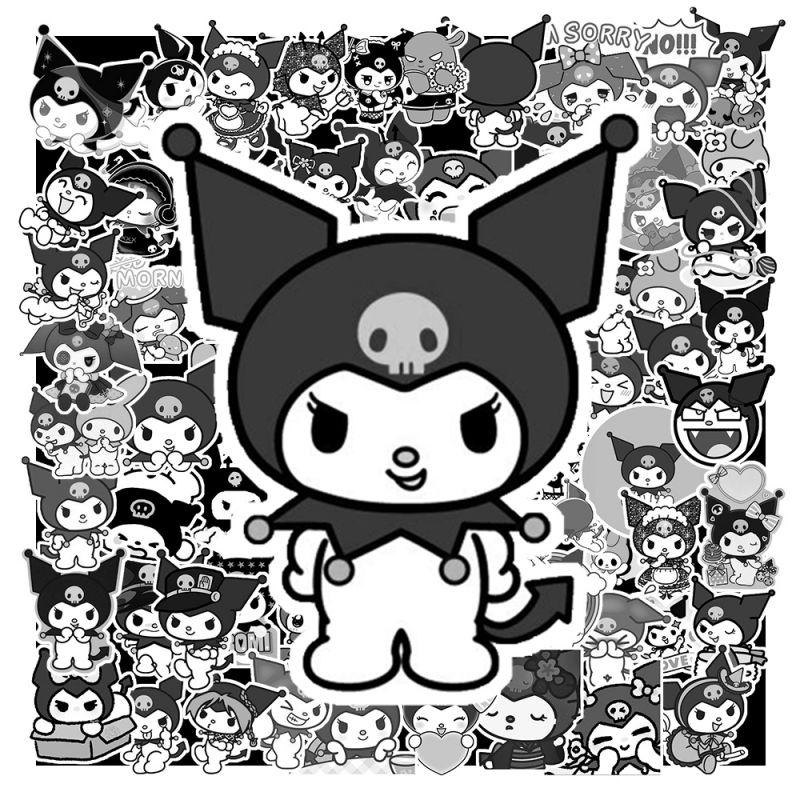 Những hình nền kuromi màu đen - Hình số 2