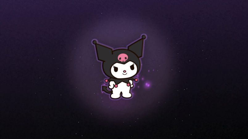 Những hình nền kuromi màu đen - Hình số 8
