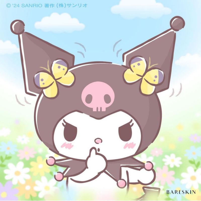 Những hình nền kuromi cute màu tím - Hình số 1