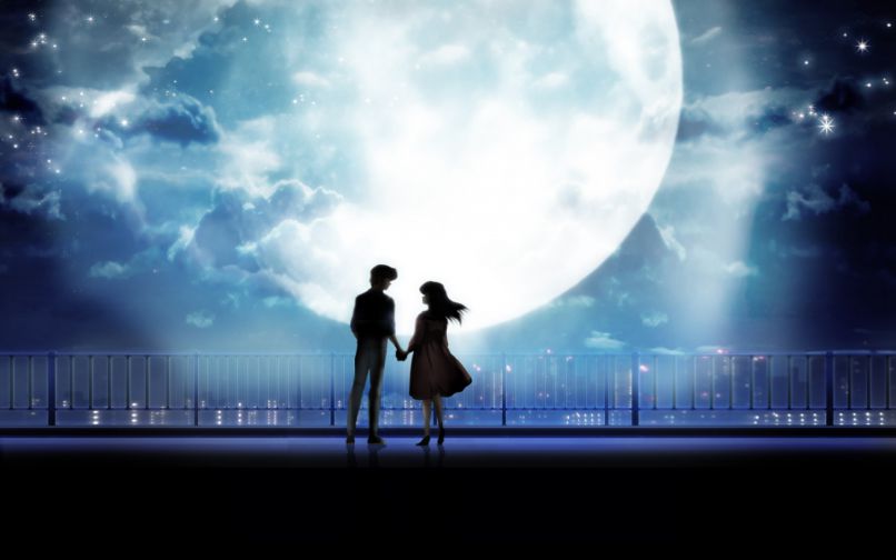 Những hình nền tình yêu anime - Hình số 8