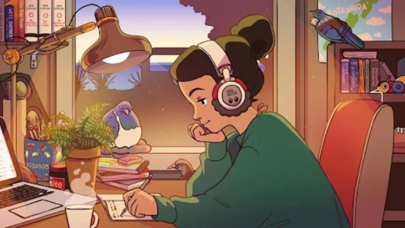 Những hình nền chill cute buồn - Hình số 1