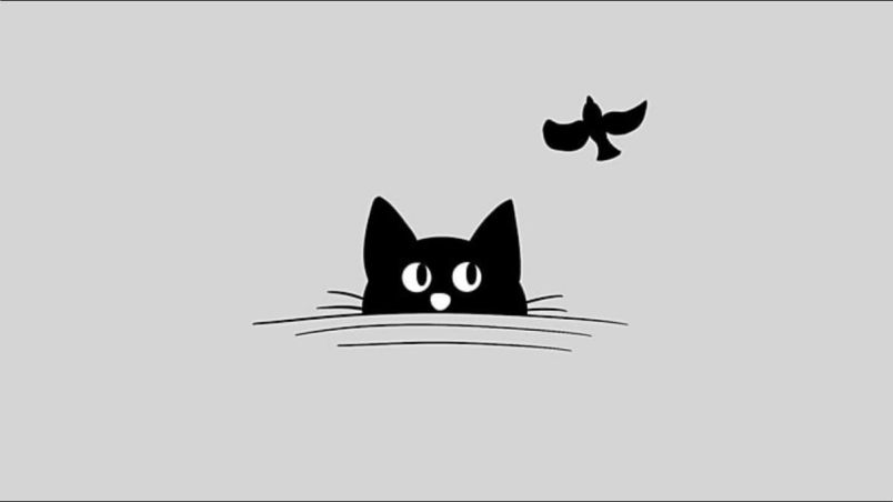 Những hình nền trắng cute - Hình số 7