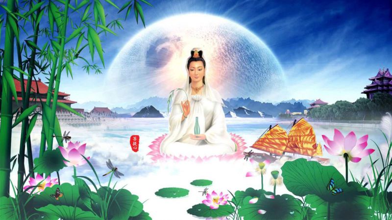 Những hình nền phật quan âm - Hình số 4