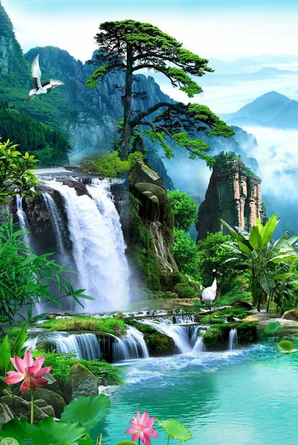 Những hình nền đẹp 3d cho điện thoại phong cảnh - Hình số 8
