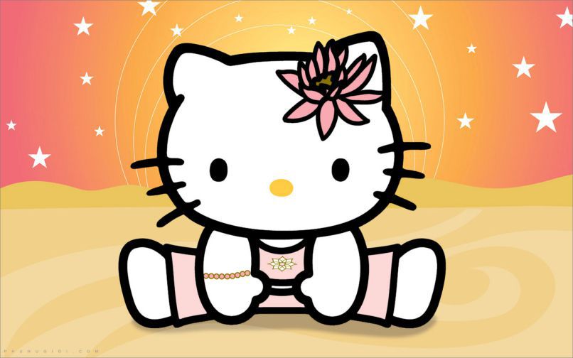 Những hình nền hello kitty cute - Hình số 7
