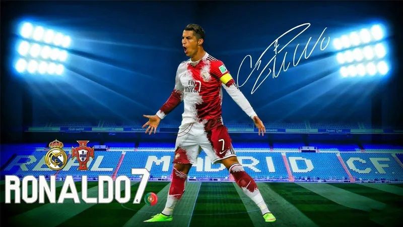 Những hình nền ronaldo 3d - Hình số 8