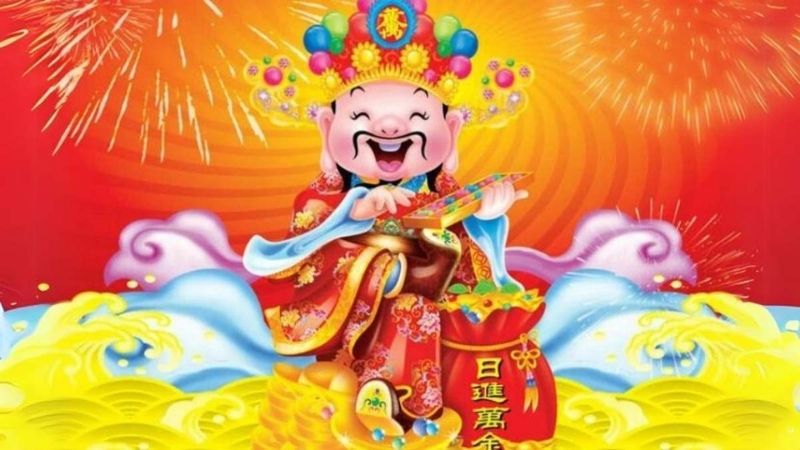 Những hình nền thần tài cute - Hình số 8