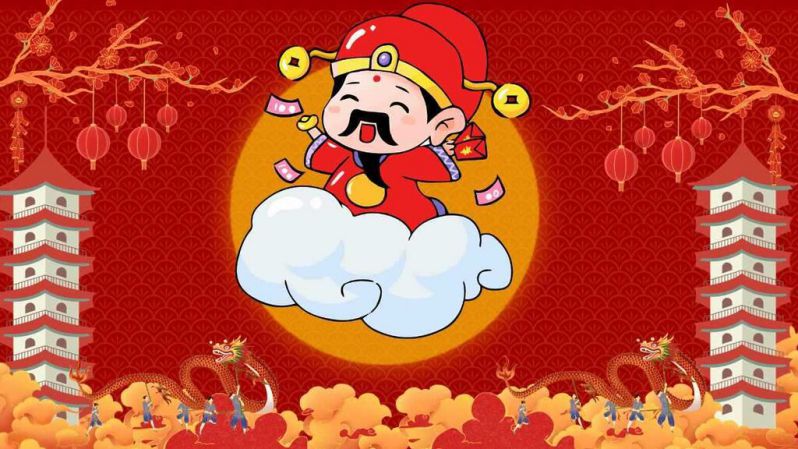 Những hình nền thần tài chibi - Hình số 2