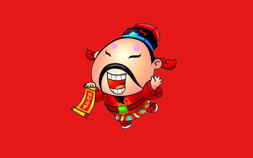 Những hình nền thần tài chibi - Hình số 8