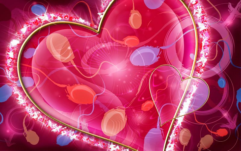 Những hình nền trái tim tình yêu cute - Hình số 7