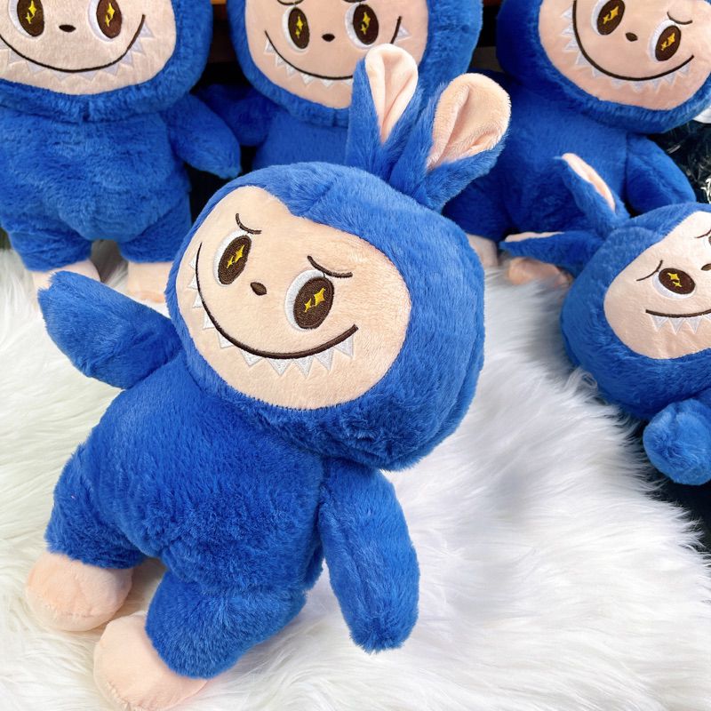 Những hình nền labubu màu xanh dương - Hình số 3