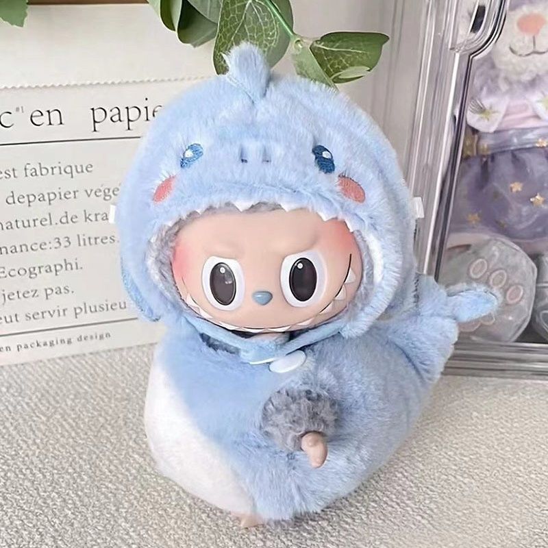 Những hình nền labubu màu xanh dương - Hình số 8