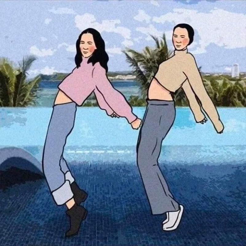 Những hình nền đôi bạn thân nữ - Hình số 7