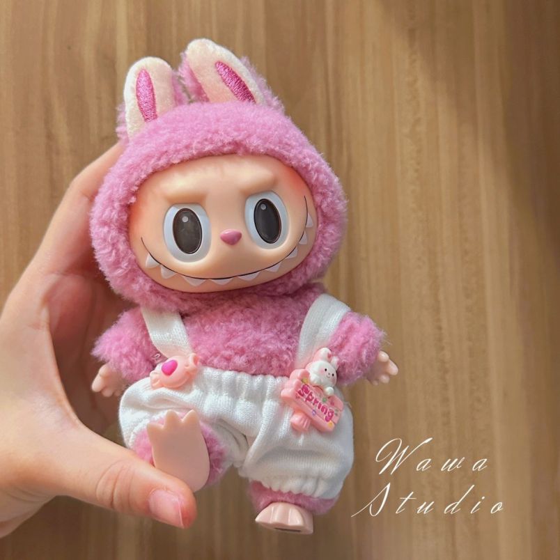 Những hình nền labubu màu hồng - Hình số 10