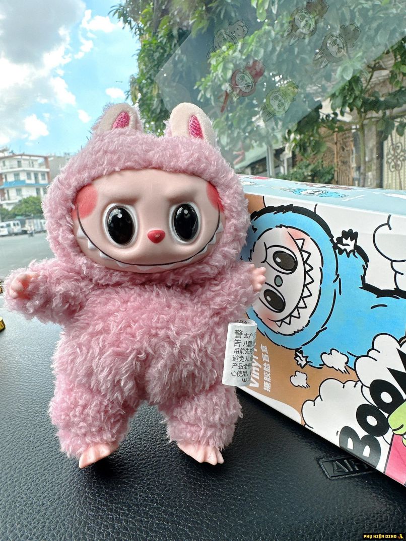 Những hình nền labubu màu hồng - Hình số 3