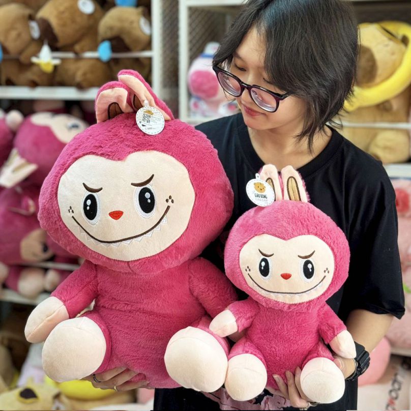 Những hình nền labubu màu hồng - Hình số 4