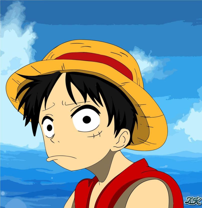 Những hình nền luffy cute - Hình số 5