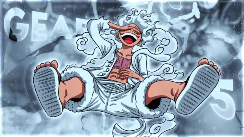 Những hình nền ngầu nam luffy gear 5 - Hình số 6
