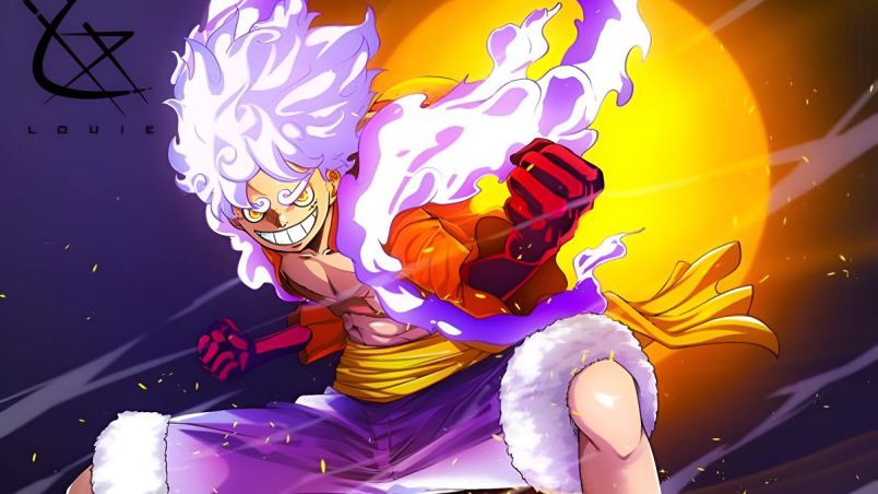 Những hình nền ngầu nam luffy gear 5 - Hình số 7