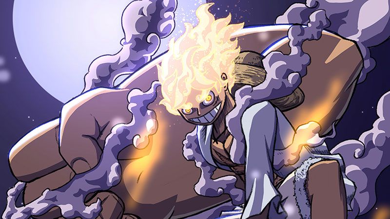 Những hình nền ngầu nam luffy gear 5 - Hình số 8
