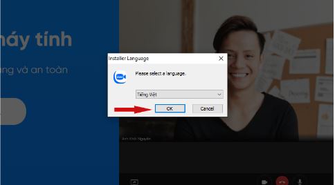 Thiết lập ngôn ngữ mặc định cho ứng dụng.