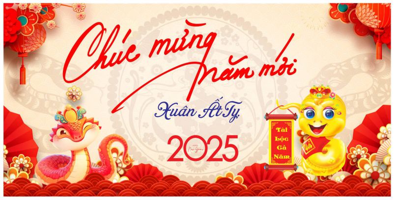 Những hình nền tết ất tị 2025 - Hình số 5