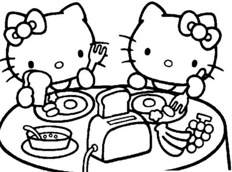 Những hình nền hello kitty màu trắng - Hình số 8