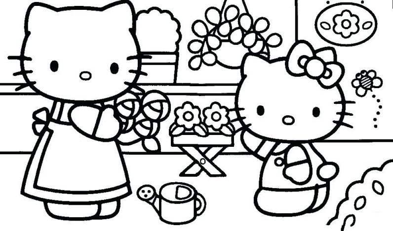 Những hình nền hello kitty màu trắng - Hình số 3